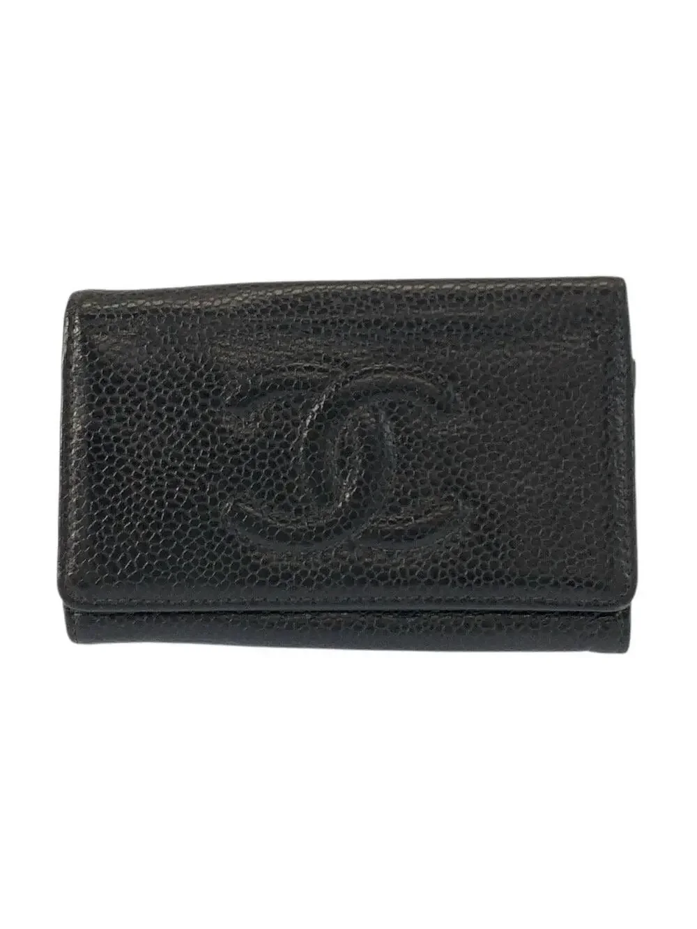 Chanel Leather Coco Mark Key Case #357931C86B